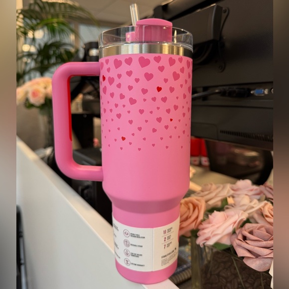 Valentine’s Stanley 40 oz Stainless Steel Tumbler! - Picture 3 of 5